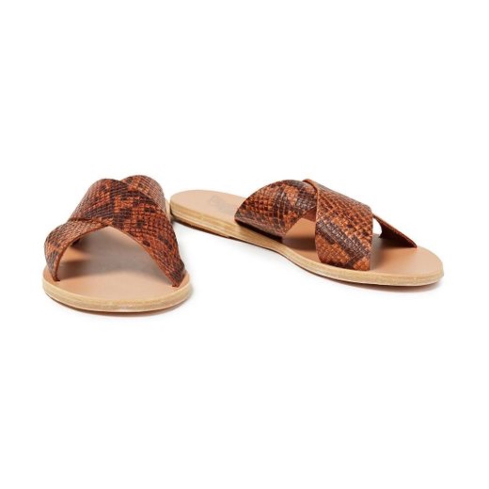 Ancient Greek Sandals - leather slides